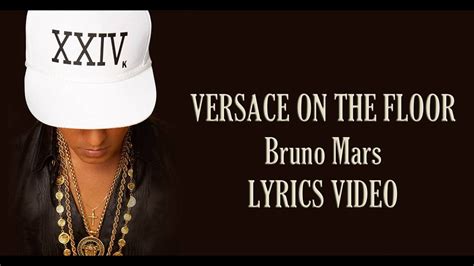 burno mars versace|versace bruno mars lyrics.